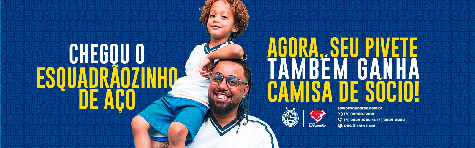 Banner Esquadrãozinho de Aço